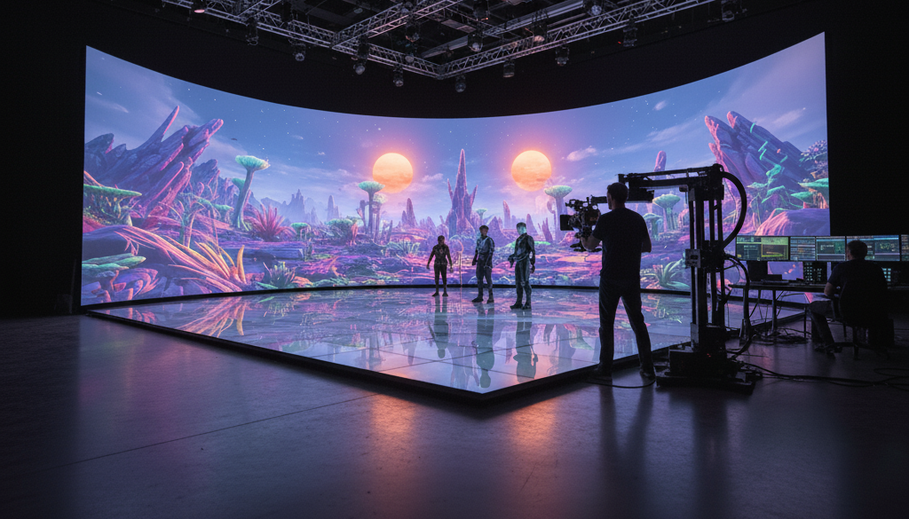 LED for Virtual Production, XR and Film Studios LED for Virtual Production, XR and Film Studios