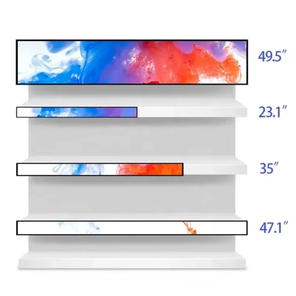 47.1" Shelf Edge LCD Display - Image 2