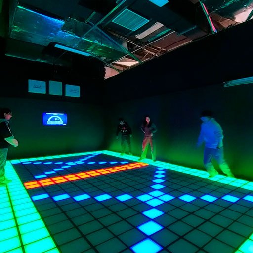 Interactive  floor tile Display Series