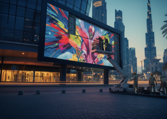 Outdoor LED Screens vs Indoor LED Screens – Choosing the Best Display for UAE Climate (2025)