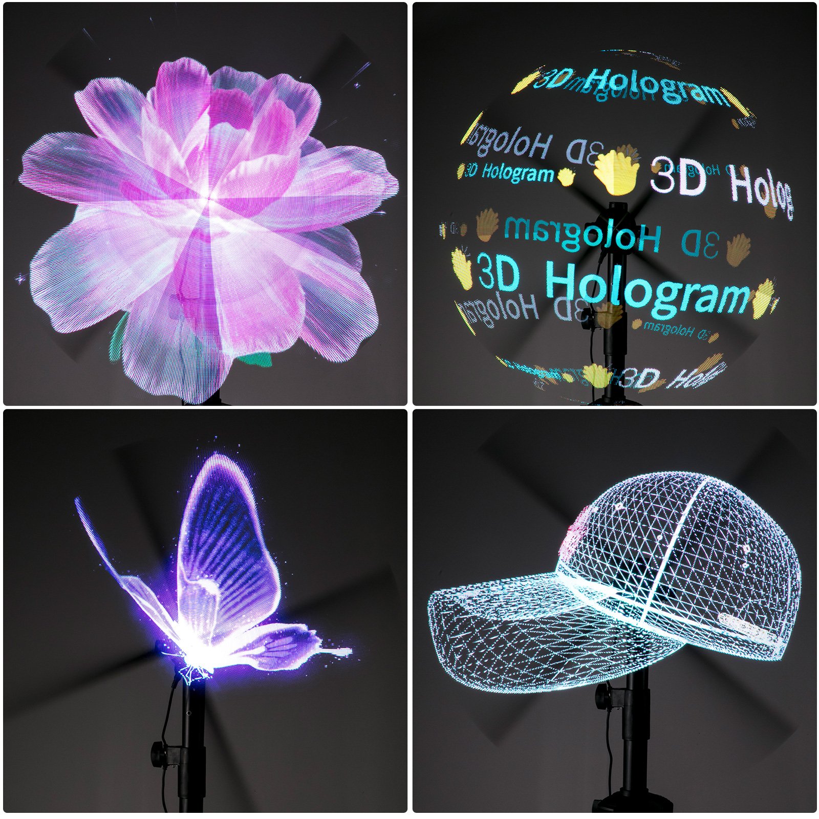 3D Hologram Fan Display in UAE