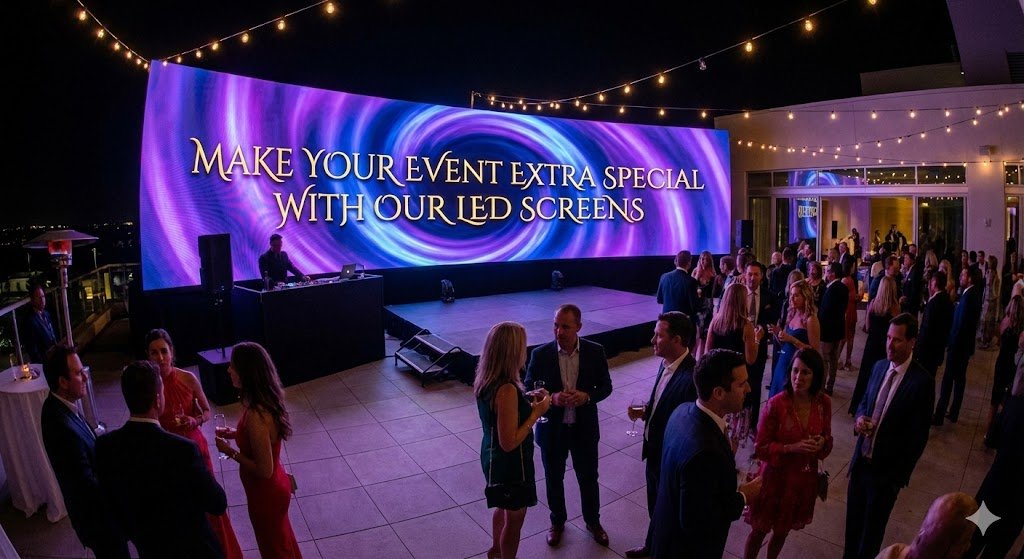 Countdown to the New Year – Make Your Event Extra Special with Our LED Screens