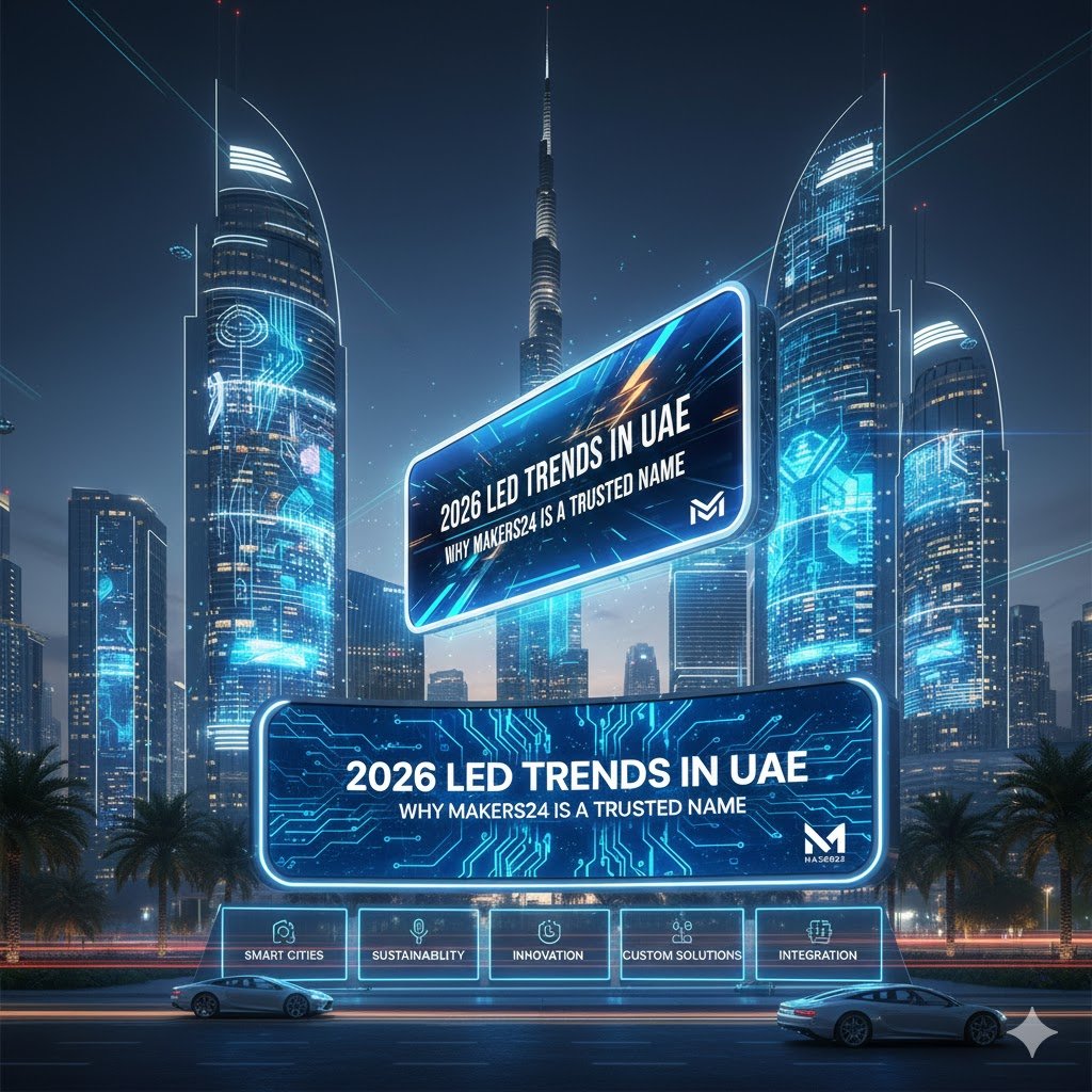 2026 LED Trends in UAE and Why Makers24 Is a Trusted LED Brand