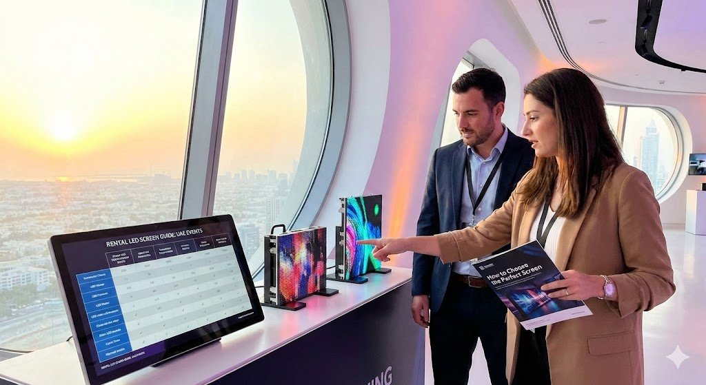 How to Choose the Perfect Rental LED Screen for Your Event in the UAE