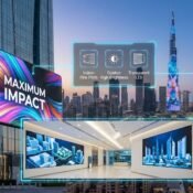 LED Screen Solutions in UAE – Choosing the Right Technology for Maximum Impact