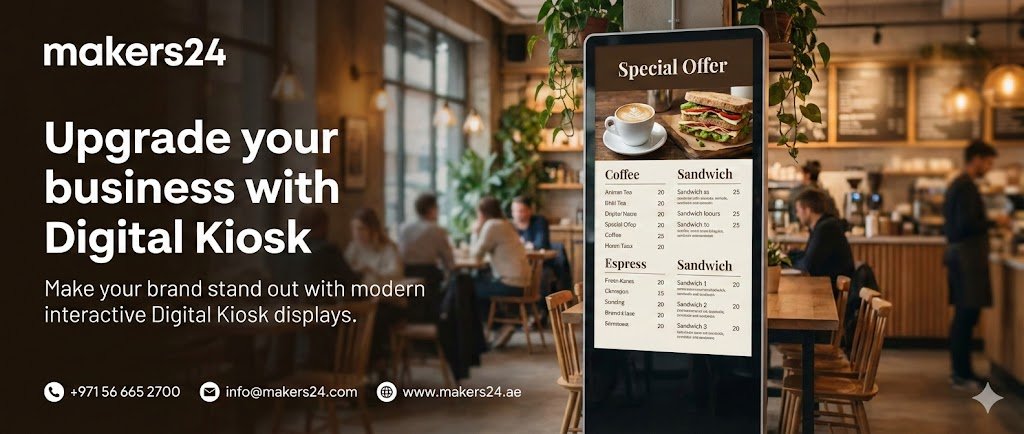 Upgrade Your Business with Digital Kiosk Displays in UAE