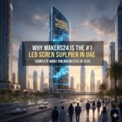 Why Makers24 is the #1 LED Screen Supplier in UAE – Complete Guide for Businesses in 2026
