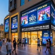Best LED Screen Supplier in UAE – How LED Displays Help Businesses Attract More Customers