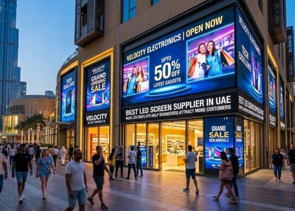 Best LED Screen Supplier in UAE – How LED Displays Help Businesses Attract More Customers