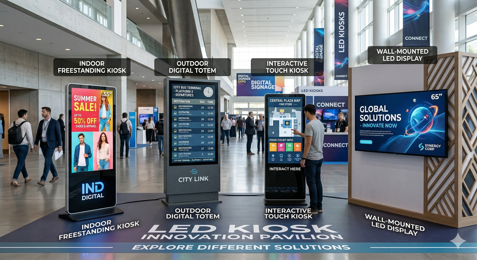 Digital Kiosk Solutions in UAE – Smart, Interactive Business Technology