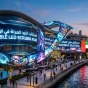 Flexible LED Screens in UAE – The Future of Creative Display Solutions