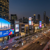 Outdoor LED Screens in UAE – The Smart Way to Get Maximum Visibility & Customers