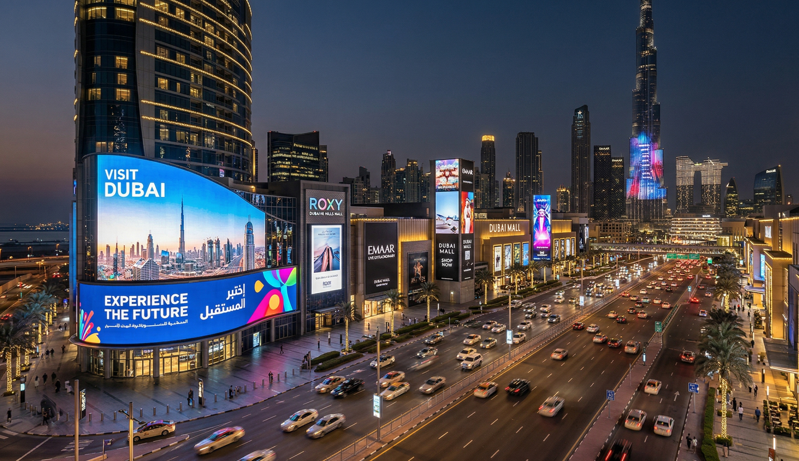 Outdoor LED Screens in UAE – The Smart Way to Get Maximum Visibility & Customers
