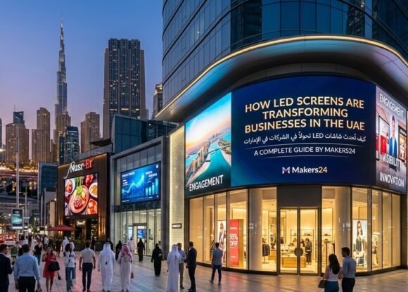 How LED Screens Are Transforming Businesses in the UAE – A Complete Guide by Makers24