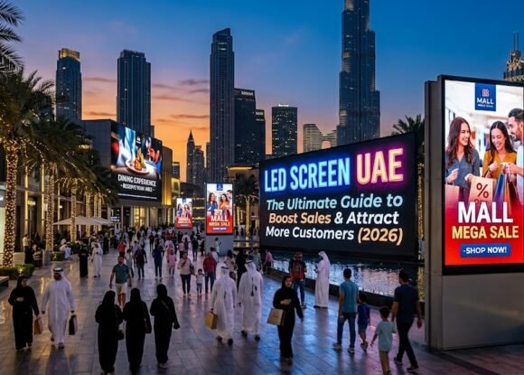 LED Screen UAE: The Ultimate Guide to Boost Sales & Attract More Customers (2026)