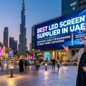 create an image for Best LED Screen Supplier in UAE – Complete Guide for Businesses Looking to Attract More Customers