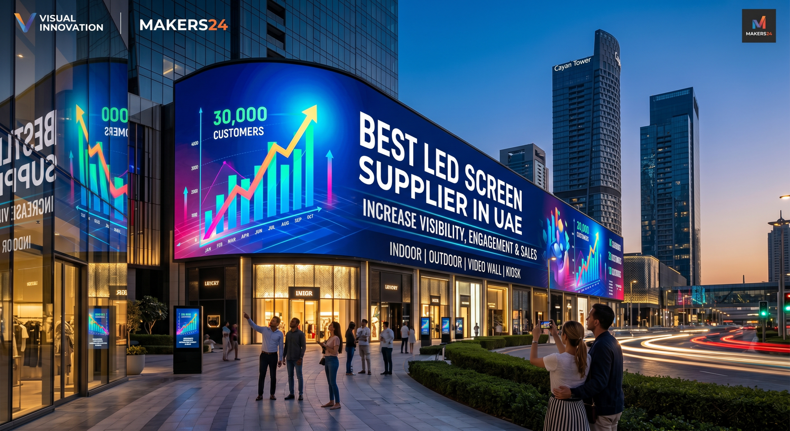 Best LED Screen Supplier in UAE – Increase Visibility, Engagement & Sales