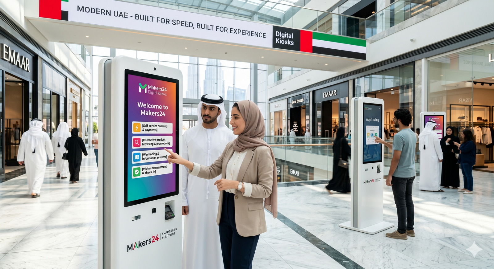 Digital Kiosks in Modern UAE – Smart Technology for Faster, Better Customer Experiences