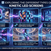 Exploring the Different Types of Kinetic LED Screens