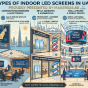 Types of Indoor LED Screens in UAE – Complete Guide for Business Use