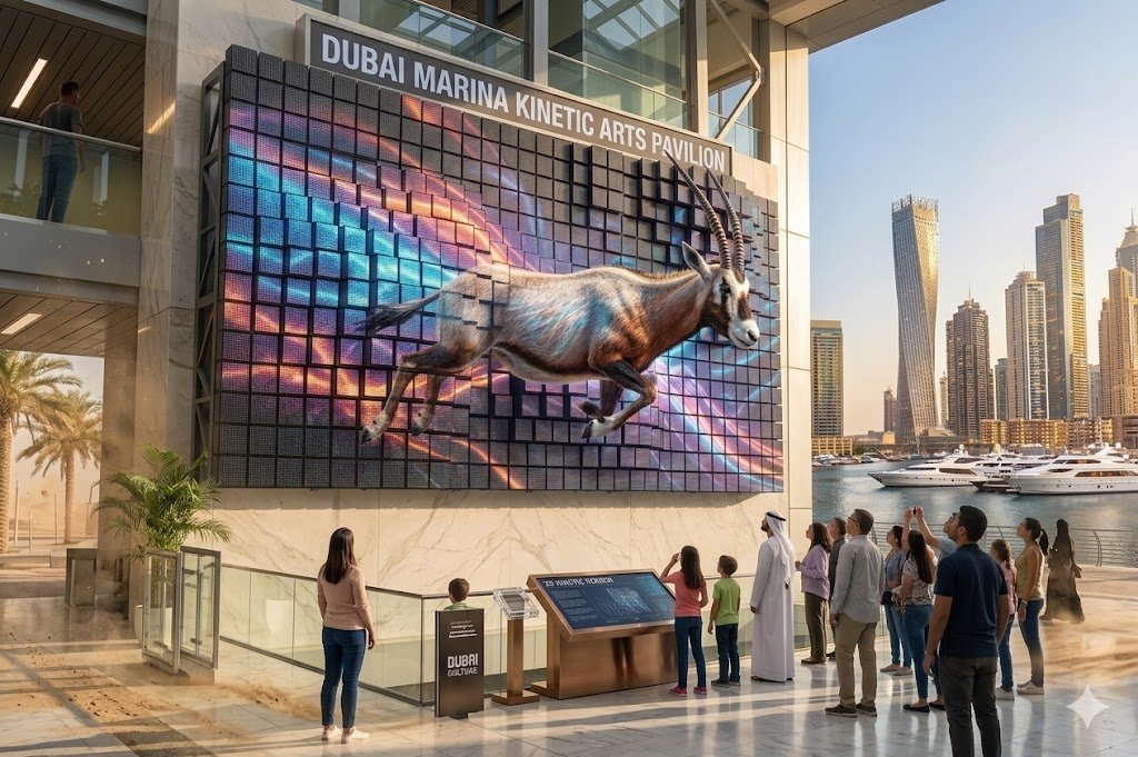 3D Kinetic LED Screens in UAE – The Future of Immersive Digital Displays