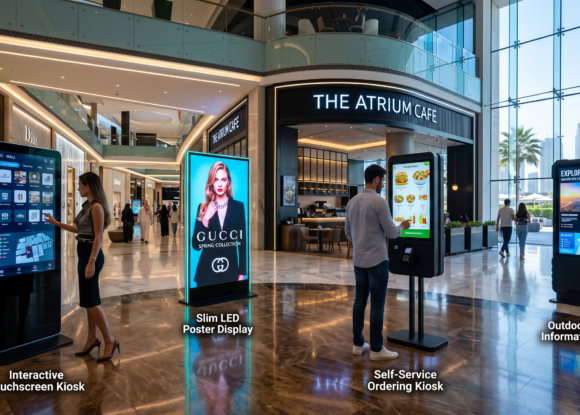 Different Types of LED Kiosks in UAE – Smart Digital Solutions for Modern Businesses