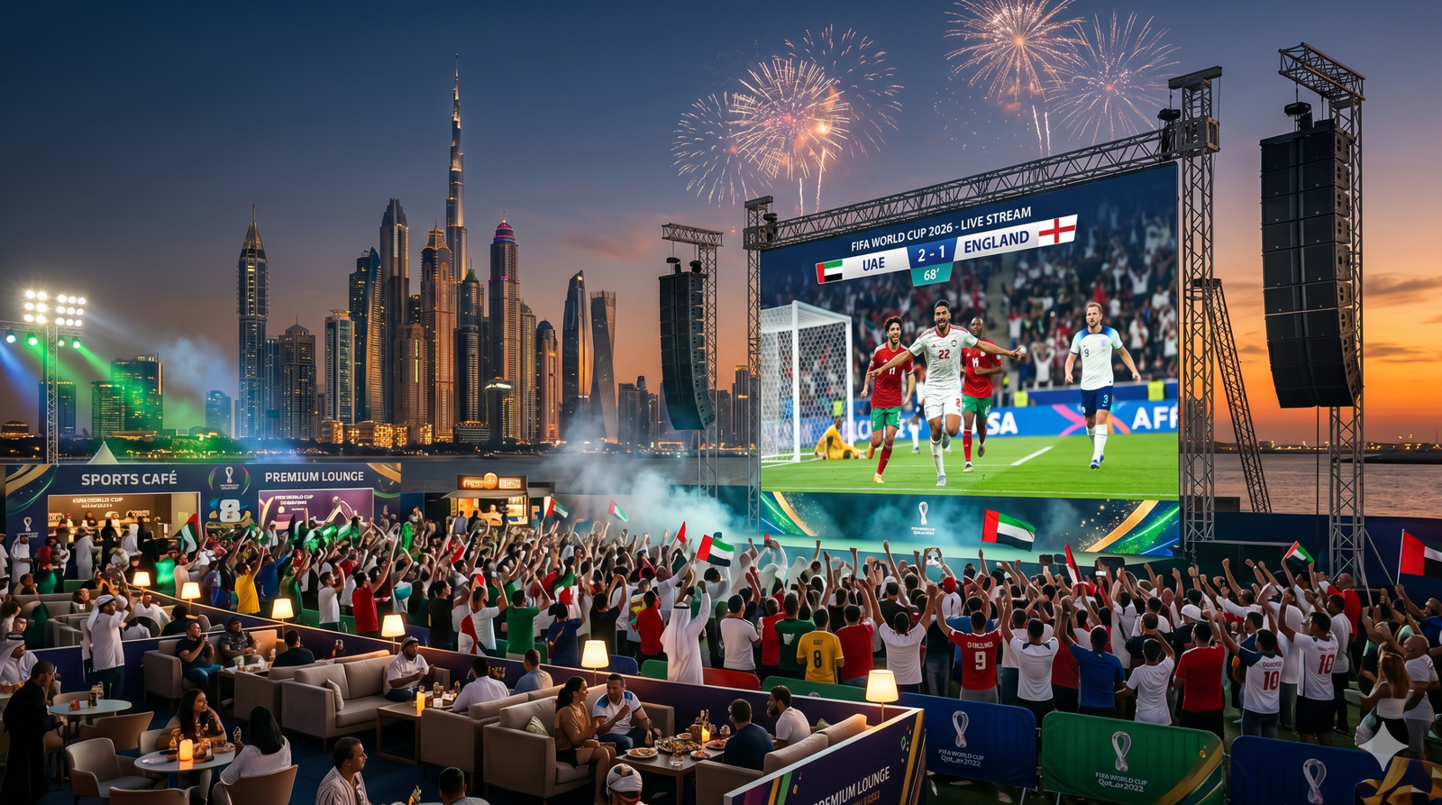 Watch FIFA World Cup 2026 on the Big Screen with Premium LED Screen Rentals in UAE