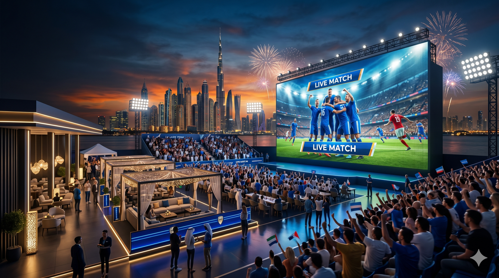 World Cup LED Screen Rental in UAE – Create the Ultimate Football Viewing Experience