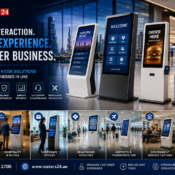 Best Digital Kiosk Solutions in UAE – Smart Interactive Kiosks by Makers24