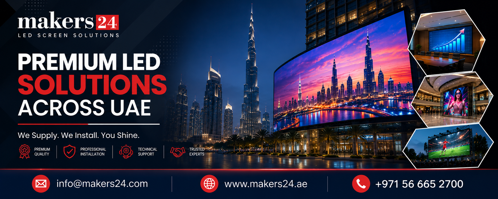 Best LED Screen Installer in UAE – Professional Indoor & Outdoor LED Screen Installation