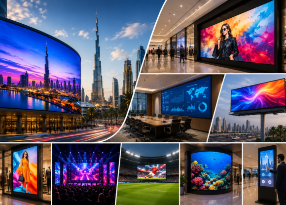 Best LED Screen Supplier in UAE – Premium LED Display Solutions by Makers24