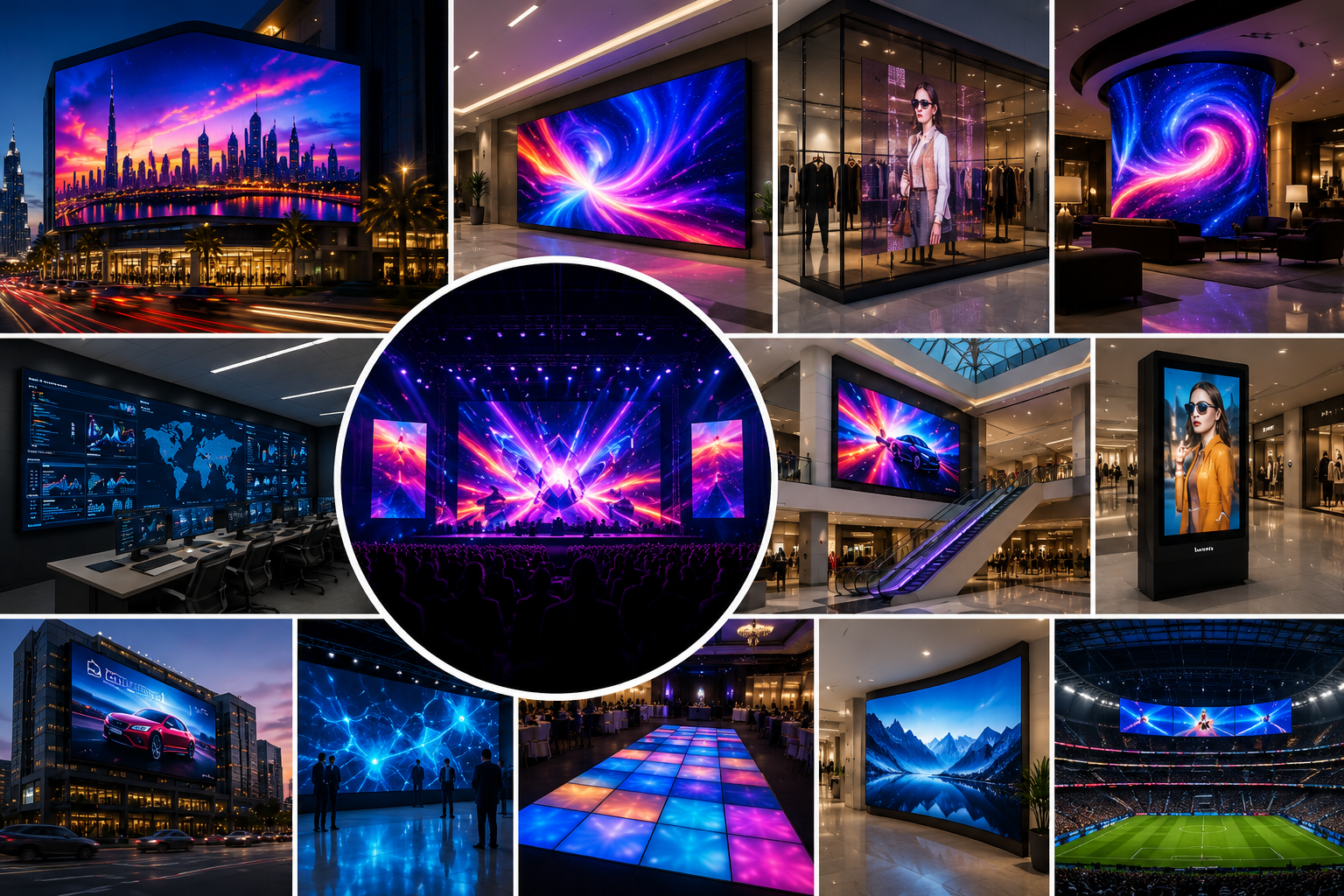 Best LED Screen Supplier in UAE – Premium LED Display Solutions by Makers24
