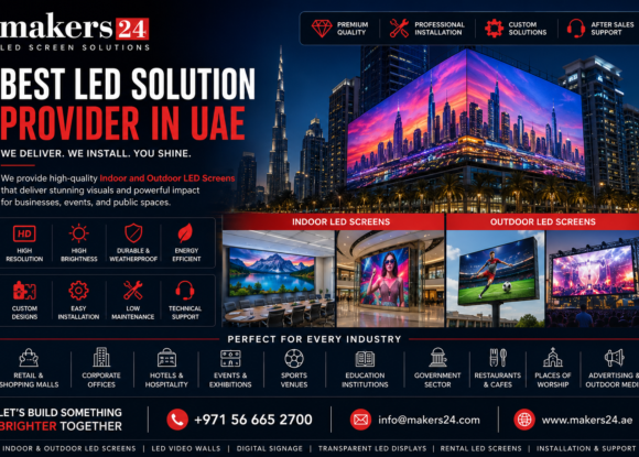Best LED Solution Provider in UAE – Premium Indoor & Outdoor LED Screen Solutions