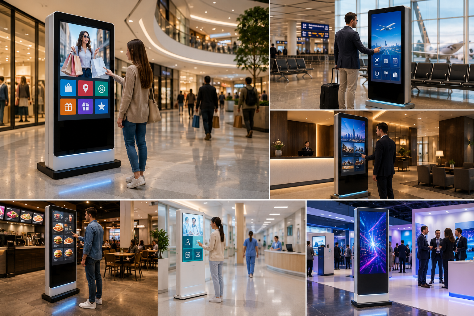 LED Kiosk Solutions in UAE – Smart Interactive Digital Kiosks for Modern Businesses