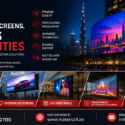 Why Makers24 is the Best LED Screen Supplier in UAE