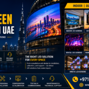 Best LED Screen Supplier in UAE – Complete LED Display Solutions by Makers24