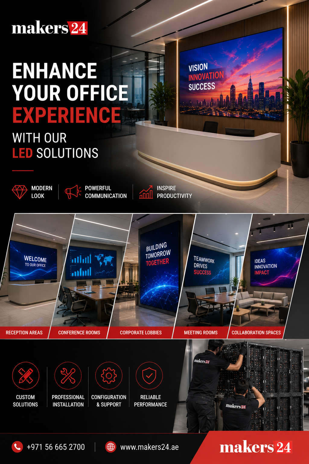 Enhance Your Office Experience with LED Solutions