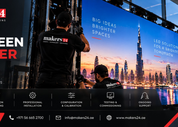 Best LED Screen Installer in UAE – Professional LED Installation Solutions Makers24