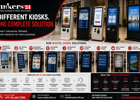 Digital Kiosk Solutions in UAE – Smart, Interactive & Self-Service