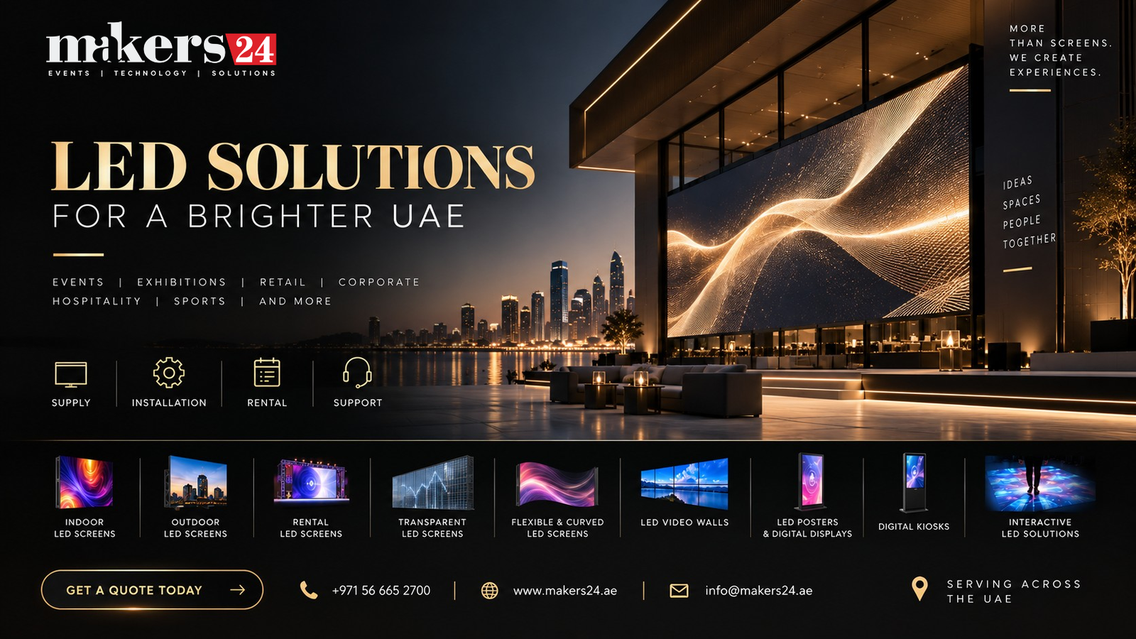 LED Solutions for a Brighter UAE Professional LED Screens & Display Solutions