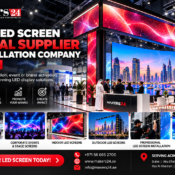 Best LED Screen Rental Supplier & Installation Company in UAE