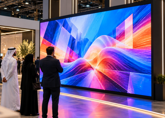 P1.9 vs P2.6 LED Screens for Exhibition Stands in UAE: How to Choose Pixel Pitch